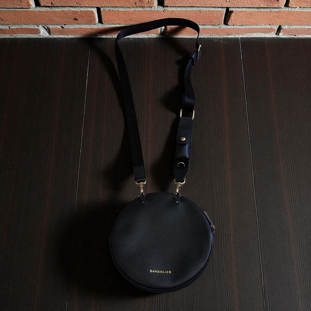 Bandolier Black Crossbody Bag